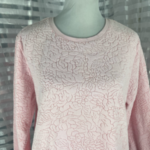 🌼🌸  Oscar De La Renta Pink Sculpted Sweater🌸